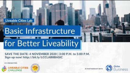 Embedded thumbnail for Basic Infrastructure for Better Liveability
