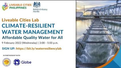 Embedded thumbnail for Climate-Resilient Water Management: Affordable Quality Water for all