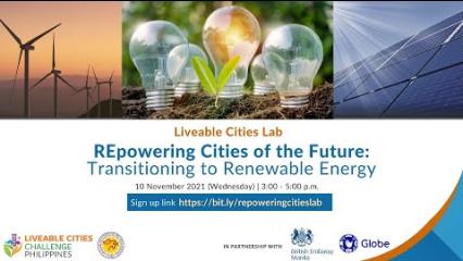 Embedded thumbnail for REpowering Cities of the Future: Transitioning to Renewable Energy